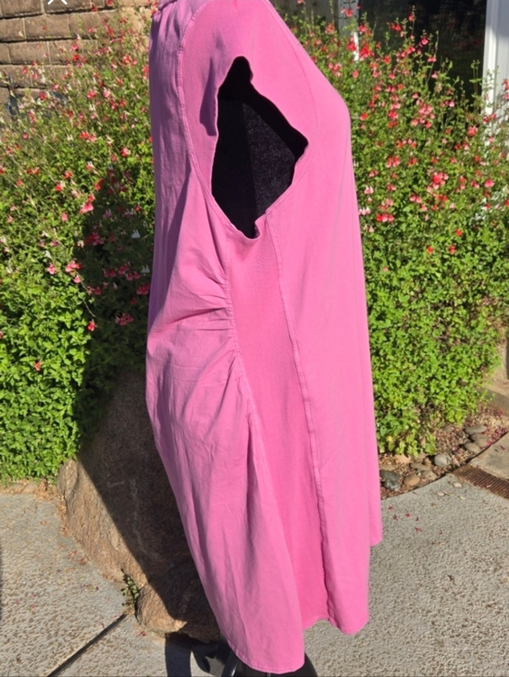 Anthropologie Pink Swimsuit Cover Up Montauk Vneck 3X NEW 🤍 Retail $88- - Picture 9 of 15